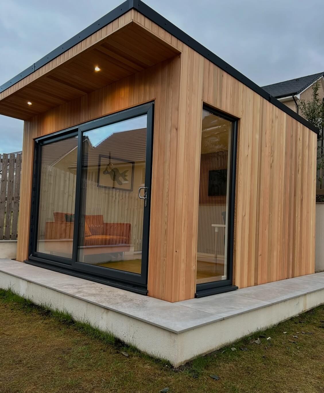 garden room created by Reid's Renovations